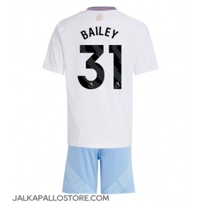 Aston Villa Leon Bailey #31 Vieraspaita Lapsille 2024-25 Lyhythihainen (+ shortsit)